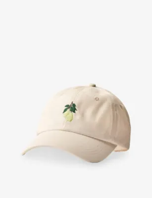 SOWVITAL Pear Embroidered Adjustable Cotton Hat – Mens | Hats | Caps
