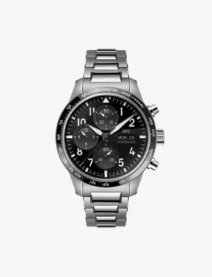 IWC Pilot's Performance Chronograph Titanium Racing Automatic Watch 41mm