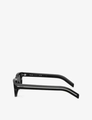 PRADA PR B11S Rectangle-Shape Acetate Sunglasses detail 2