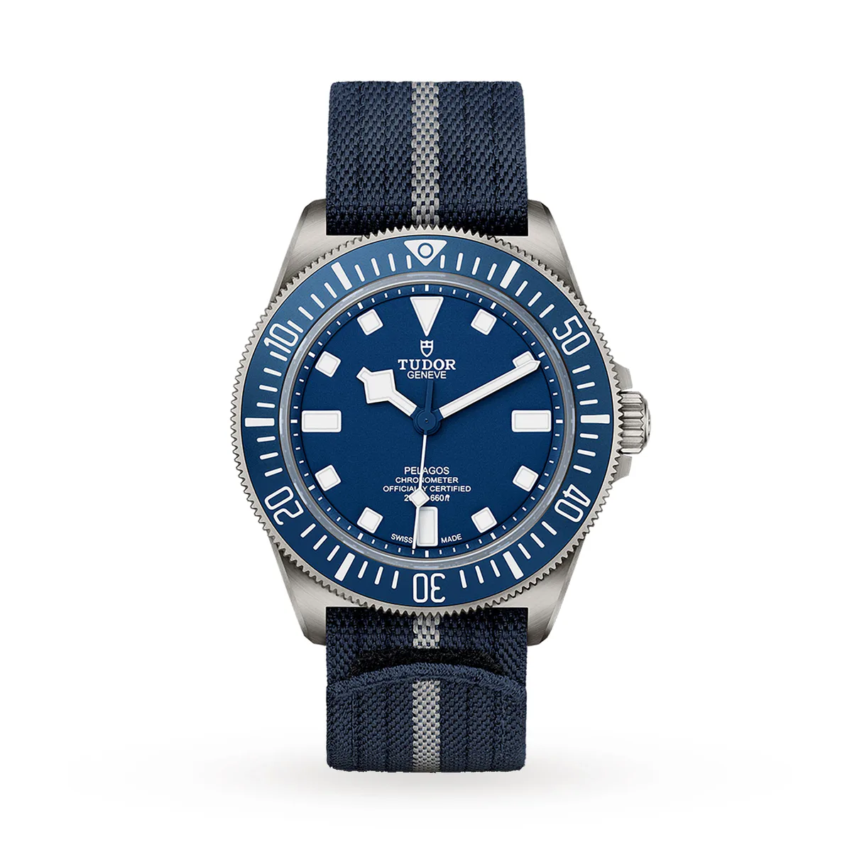 Tudor Pelagos FXD 42mm Titanium Case, Blue Dial