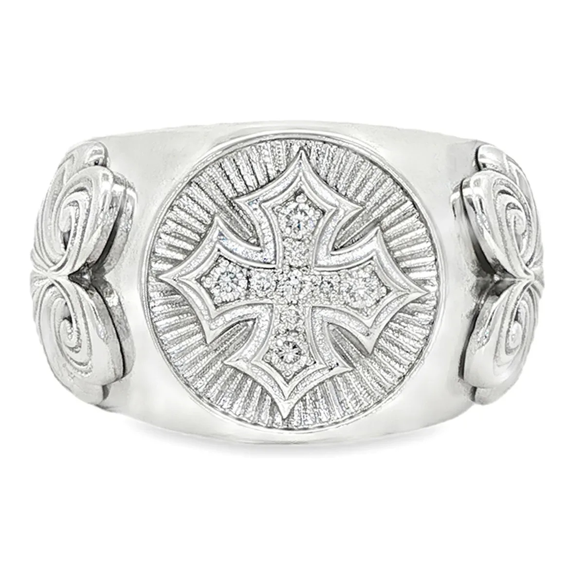 MARYAM - For Him SILVER .925 Silver Cross Ring 70894 in 7 – Ring