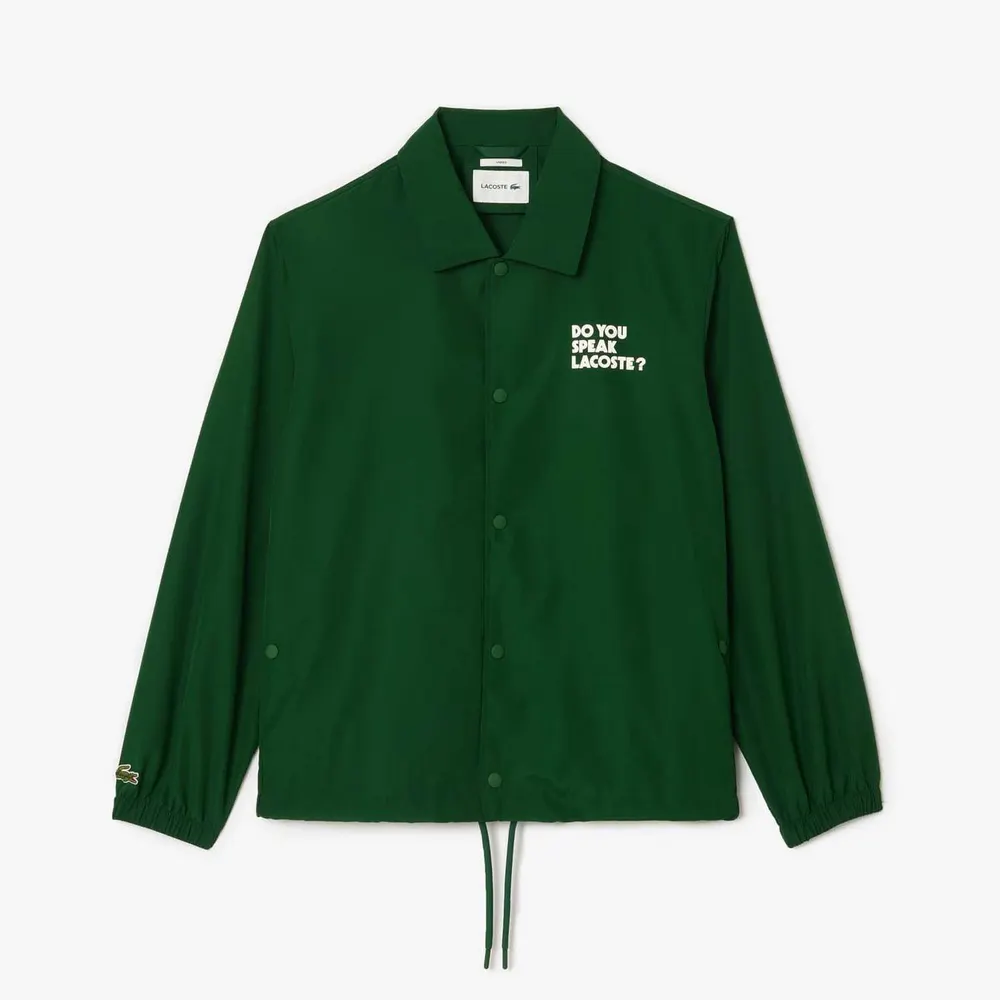 Lacoste Lightweight Showerproof Ripstop Coach Jacket