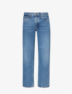 NUDIE JEANS Rad Rufus regular-fit straight-leg jeans - 31/32 in Indigo Blues – Mens | Jeans | Straight Leg