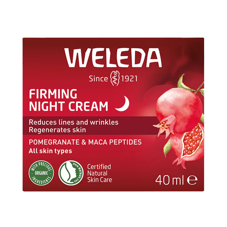 Weleda Pomegranate & Maca Peptides Firming Night Cream 40ml, additional product view 2