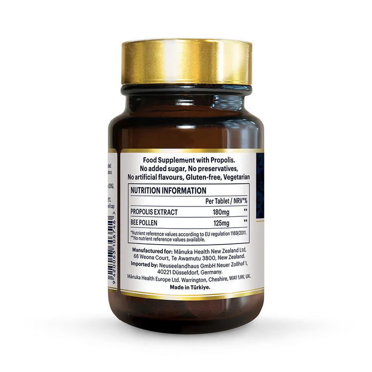 Manuka Health NZ Propolis Chewable Tablets 60's, additional product view 2