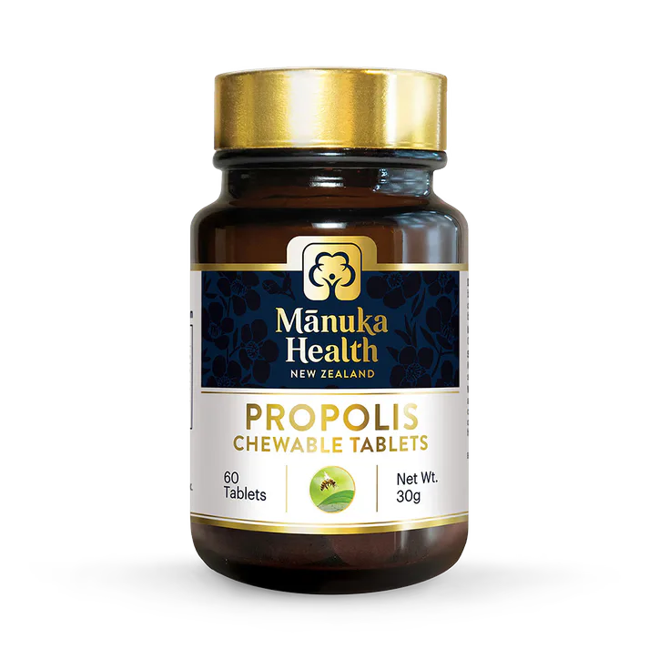 Manuka Health NZ Propolis Chewable Tablets 60's