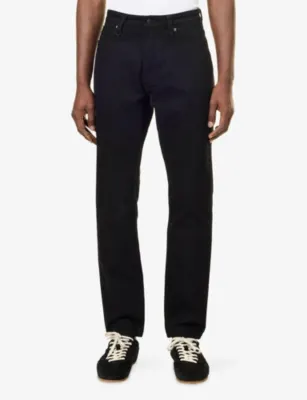NEUW Ray Straight-Leg Denim Jeans - 28/32 in STAY BLACK, additional product view 3