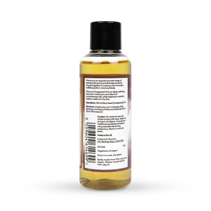Miaroma Grapeseed Base Oil 100ml detail 2