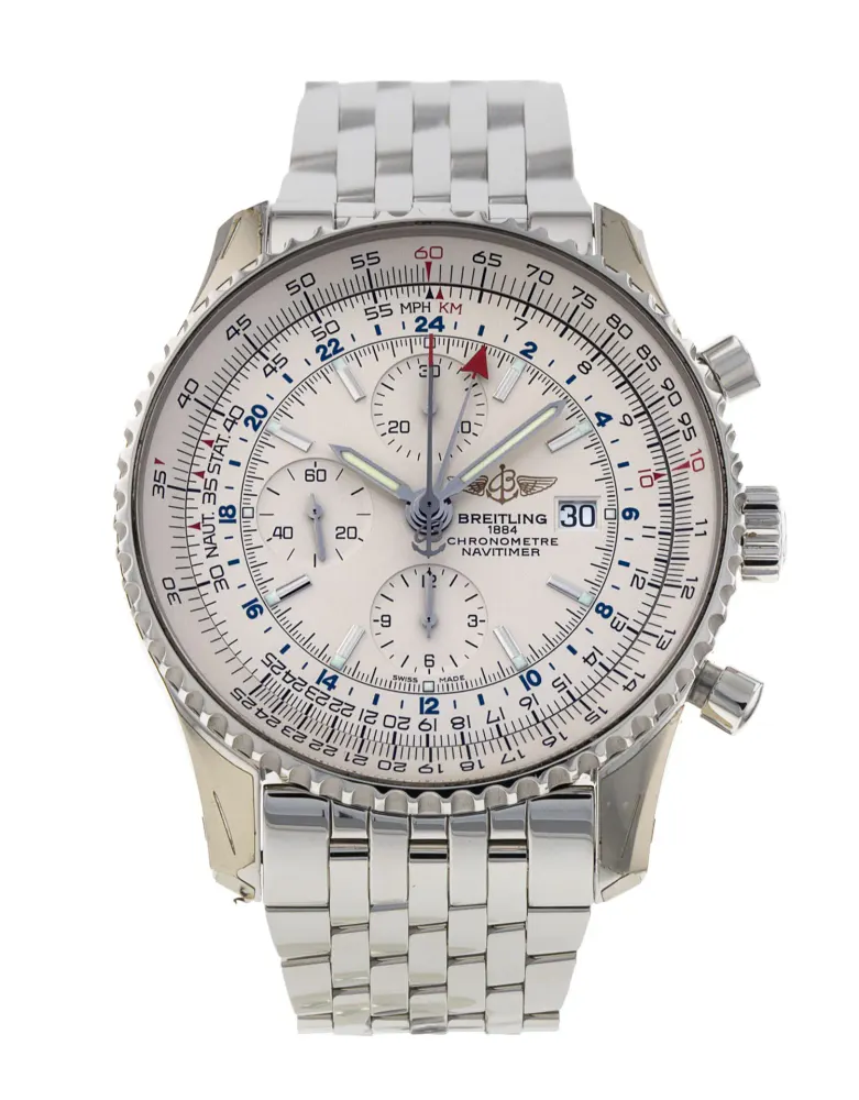 Breitling Navitimer Chronograph GMT 46 A24322 — 2019 — Excellent