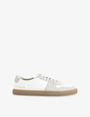 COMMON PROJECTS BBall Duo Leather and Suede Trainers - 10 in OFF WHITE – Mens | Trainers | Lace up trainers