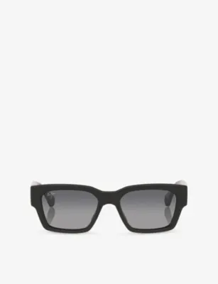 MAUI JIM MJ0642S Rectangle Nylon Sunglasses
