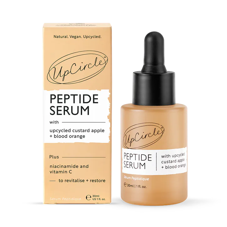 UpCircle Peptide Serum With Upcycled Custard Apple + Blood Orange 30ml