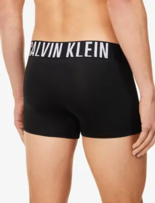 CALVIN KLEIN Intense Power Pack of Three Stretch-Jersey Trunks detail 3