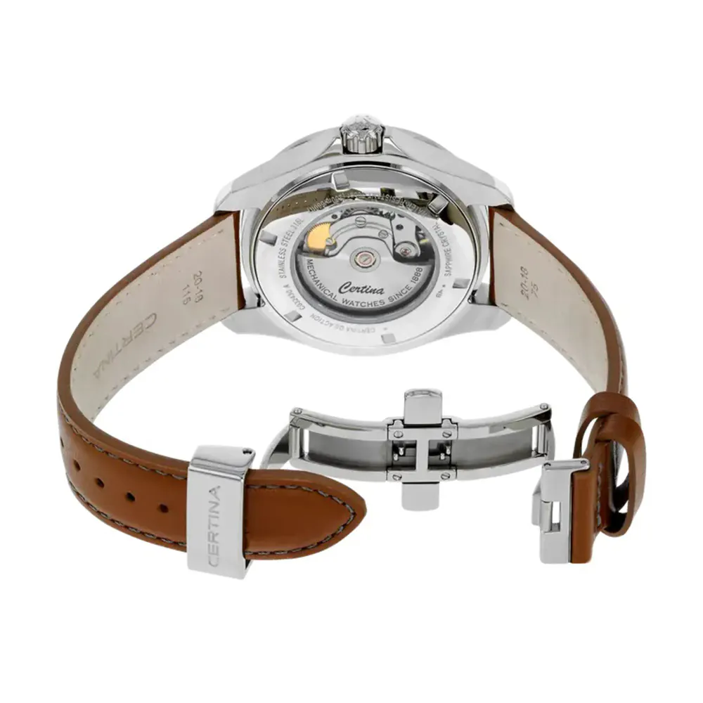 Certina DS Action Day-Date Powermatic 80 41mm Mens Watch in Blue, additional product view 3