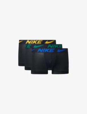 NIKE Essential Micro Pack of Three Jersey Trunks - Game Royl/mlchit/uni Gld - L