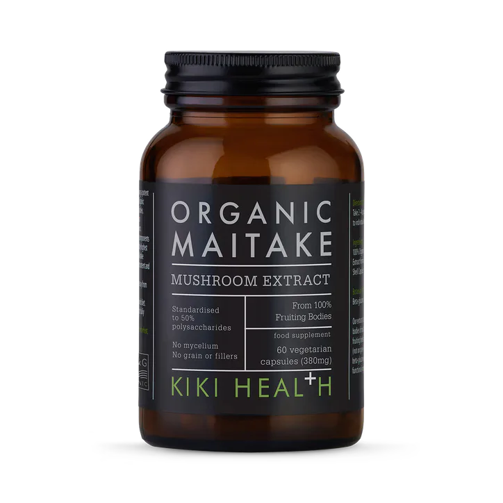 KIKI HEALTH Organic Maitake Mushroom Extract - 60 Vegicaps