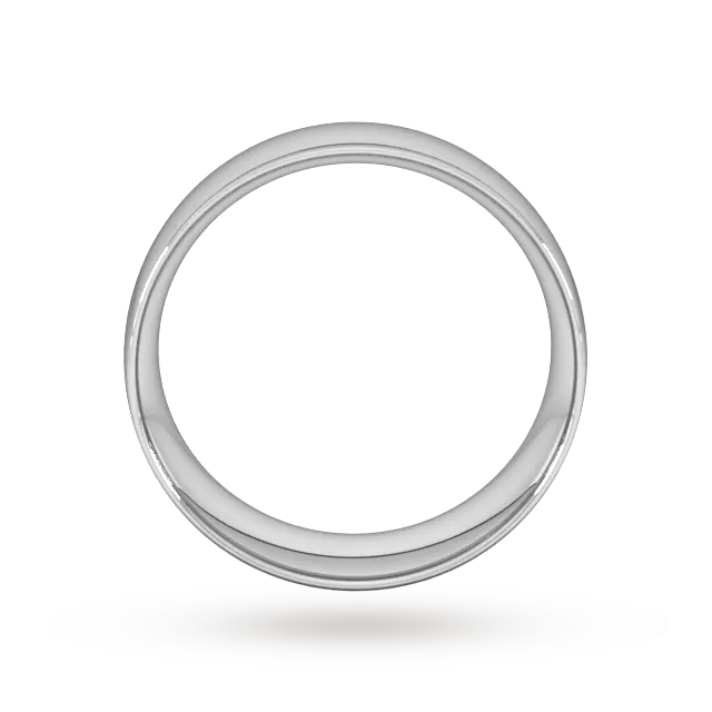For Him 8mm Traditional Court Heavy Wedding Ring In 18 Carat Yellow Gold, additional product view 3