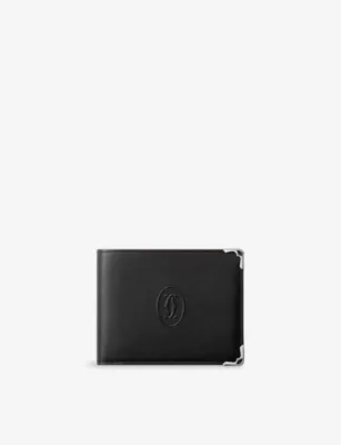 CARTIER Must De Cartier 6CC Leather Wallet