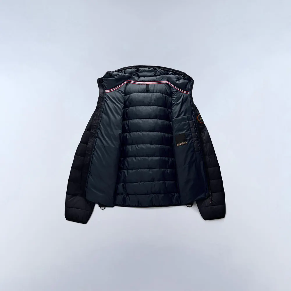 Napapijri Mens Aerons Full-Zip Hooded Short Puffer Jacket detail 3