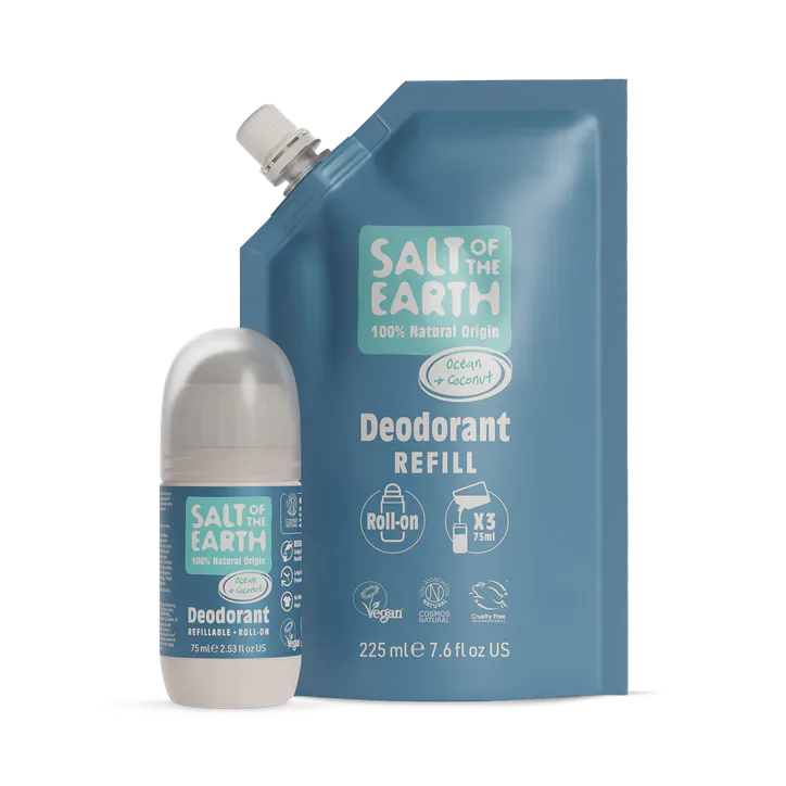 Salt of the Earth Ocean & Coconut Roll-On Refill Pouch