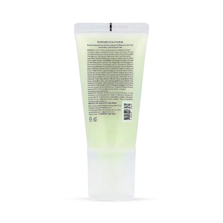 Aromatica Rosemary Scalp Scrub 165g, additional product view 2