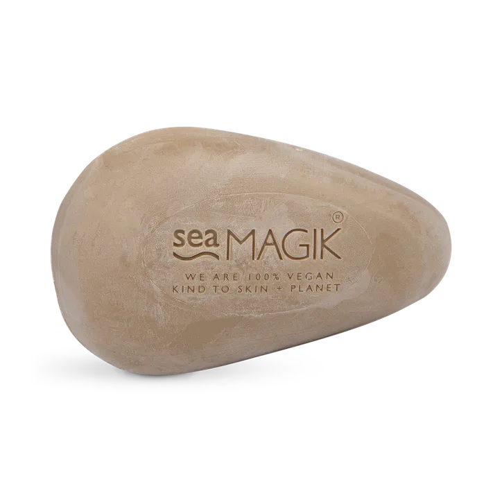 Sea Magik Black Mud Soap detail 2