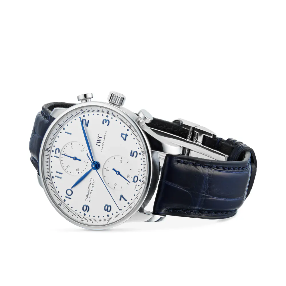 IWC Portugieser Chronograph detail 2