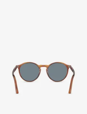 PERSOL PO3285S Round-Frame Acetate Sunglasses detail 3