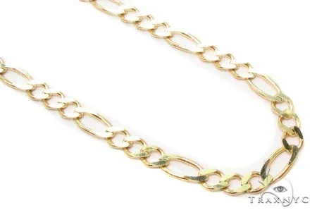 JALGAS - ROYAL CHAIN GROUP 14k Solid Yellow Gold Solid Figaro Chain 20 Inches 2.5mm 47357 in Yellow / 22 Inches – Chain