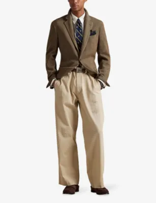 POLO RALPH LAUREN Custom-Fit Striped Cotton Oxford Shirt detail 2