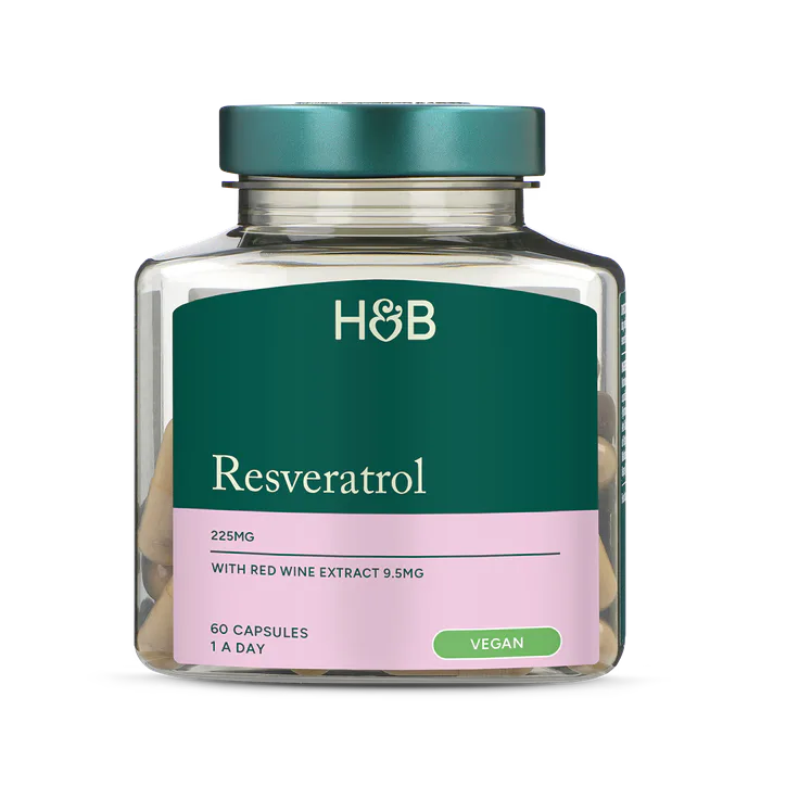 For Him Resveratrol 225mg with Red Wine Extract 10mg 60 Capsules detail 2