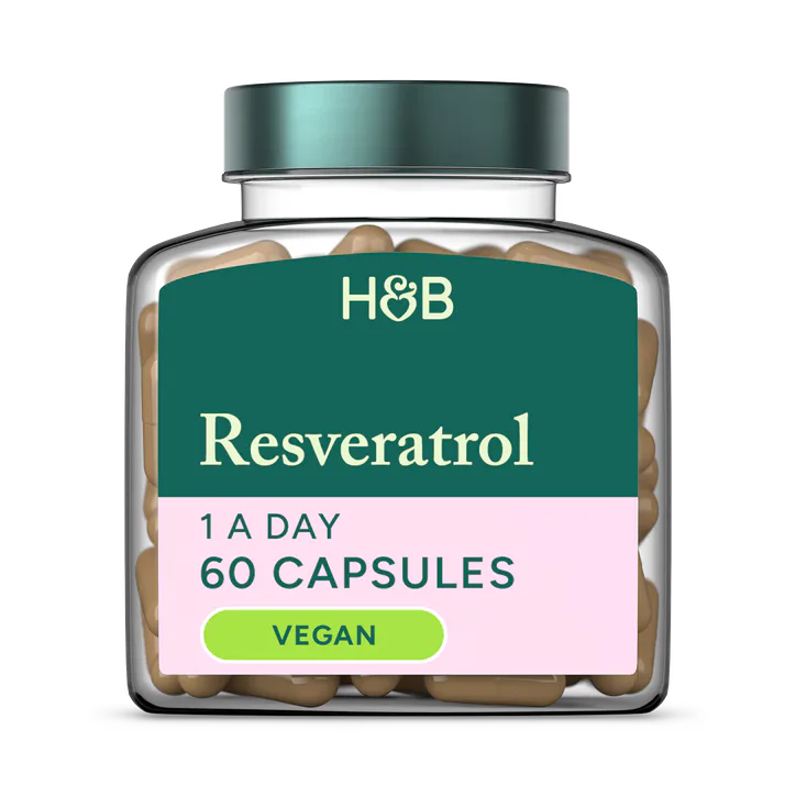 For Him Resveratrol 225mg with Red Wine Extract 10mg 60 Capsules