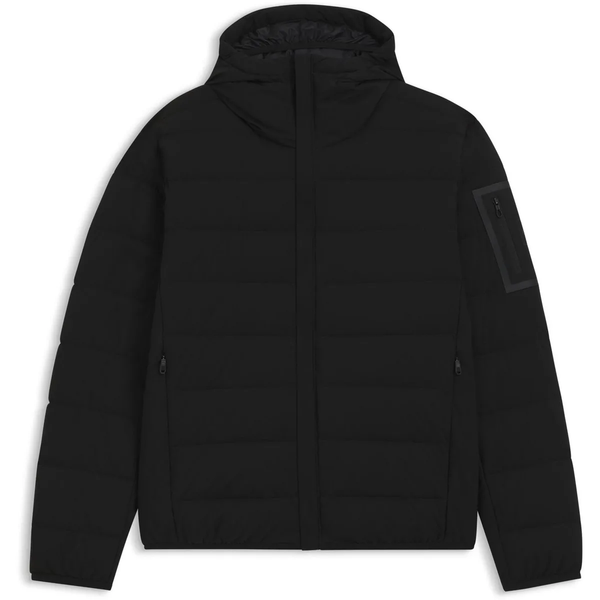 Boss Mens BOSS Riplite Water Repellent Hooded Puffer Jacket - 4-Way Stretch
