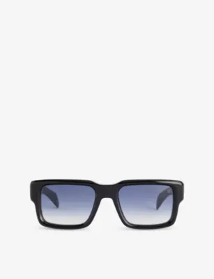 EYEWEAR BY DAVID BECKHAM DB7159/S Rectangular-Frame Acetate Sunglasses