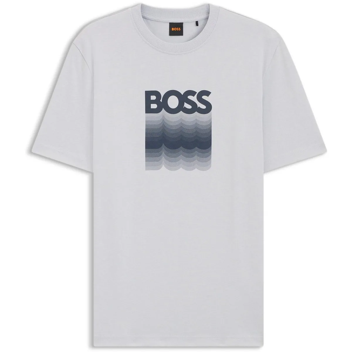 Boss Men's Insignia Cotton Graphic Crew-Neck Short-Sleeve T-Shirt