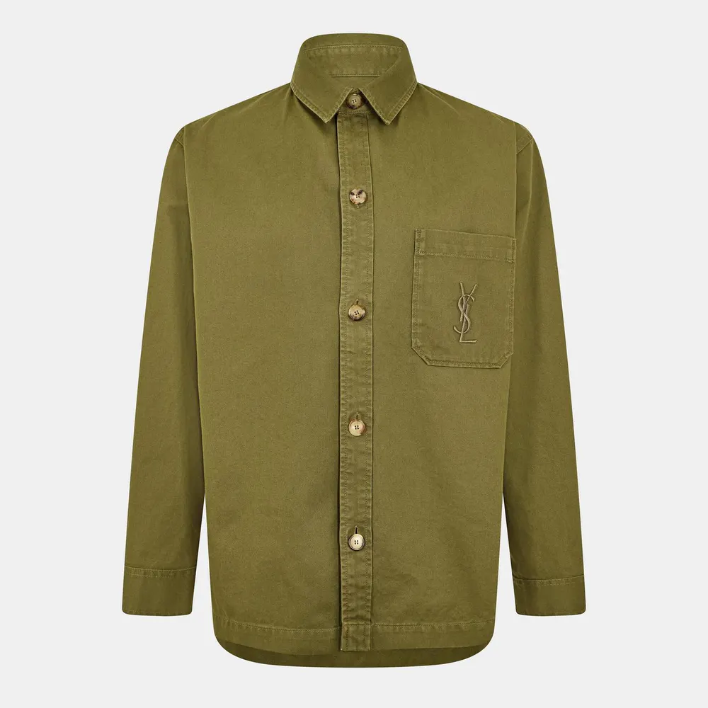 Saint Laurent Mens Cassandre Overshirt