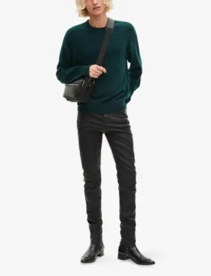 THE KOOPLES Crewneck Regular-Fit Stretch Cashmere-Blend Jumper detail 2