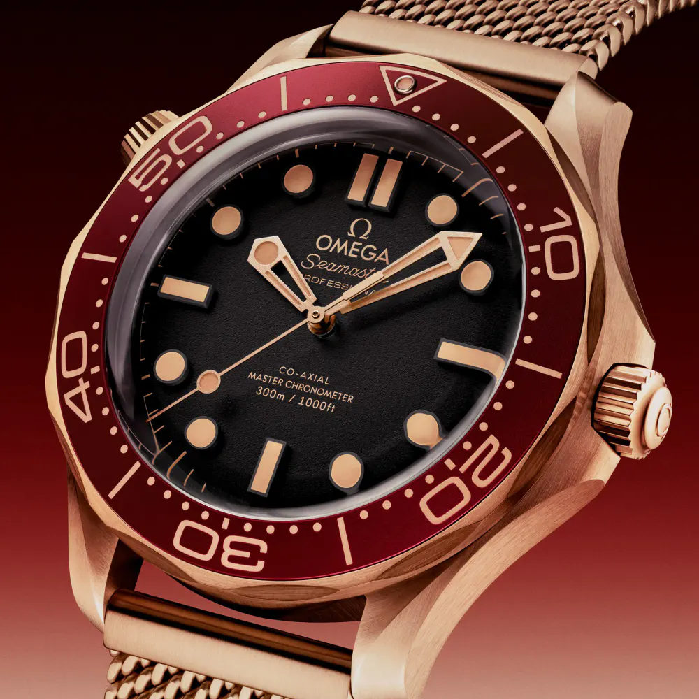 Omega Seamaster Diver 300M 42mm Mens Watch Black in Black, additional product view 3