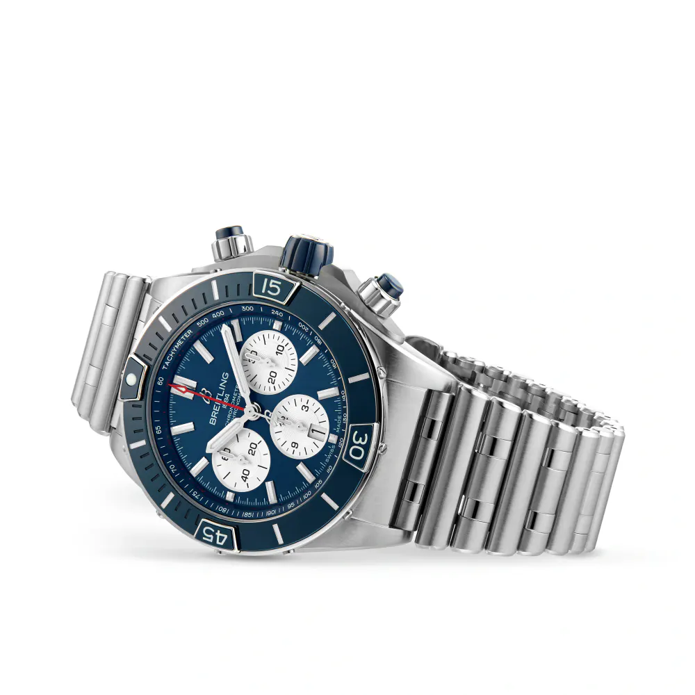 Breitling Super Chronomat B01 44 Stainless Steel Watch detail 3