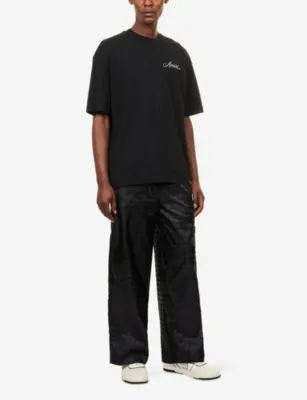 AMIRI MA Quad Logo-Print Woven Trousers detail 2