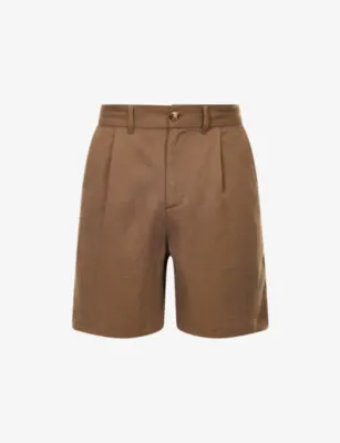 RAITH Caio Twill Pleated Woven Shorts