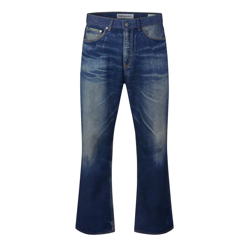 Our Legacy Our Third Cut Jn Sn64 in Azure Print – Clothing