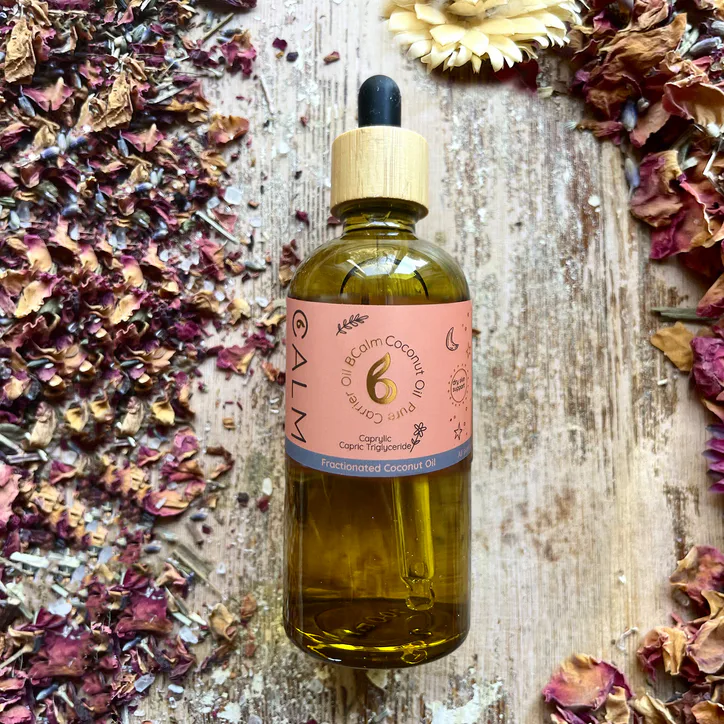 B Calm Organic Fractionated Coconut Carrier Oil – Lightweight Massage & Aromatherapy Oil – 100ml detail 3
