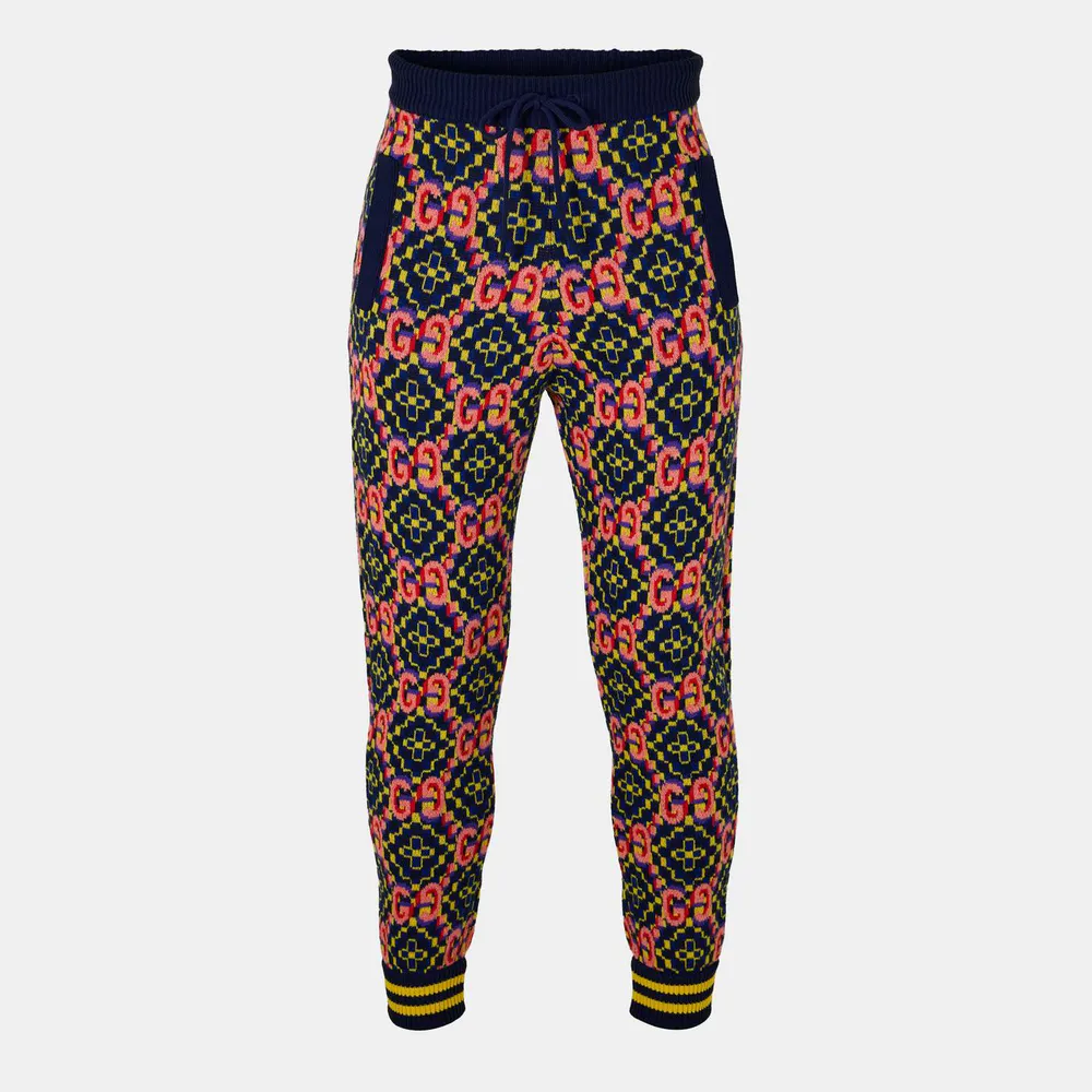 Gucci Men's Closed Hem Woven Joggers