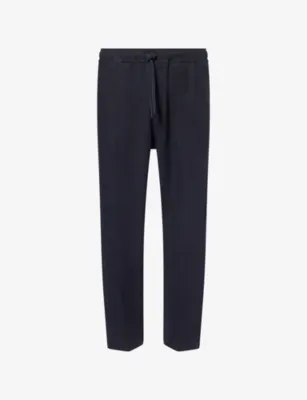 DEREK ROSE Vienna Drawstring Linen Trousers