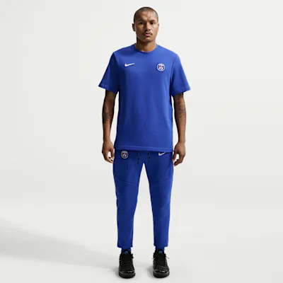 Nike Paris Saint-Germain Tech Fleece Men's Nike Football Joggers - Old Royal/White