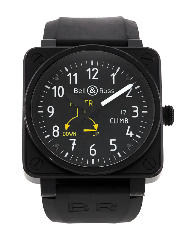 Bell and Ross BR01-97 Climb — 2017 — Good in Black Arabic – Pre-owned watches