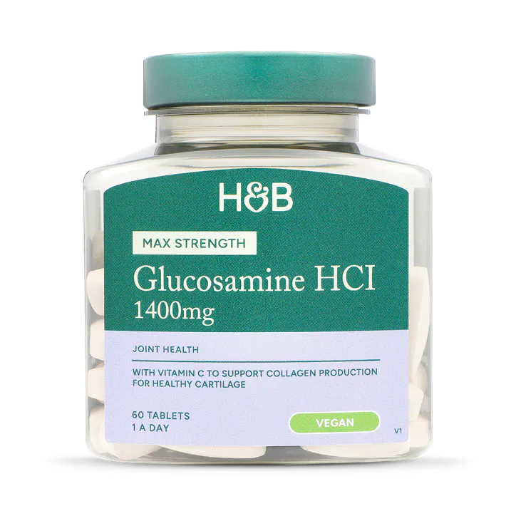 For Him Max Strength Vegan Glucosamine HCI 1400mg 60 Tablets