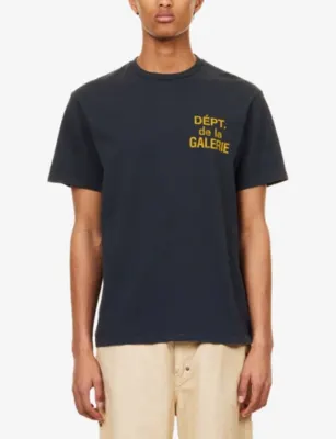 GALLERY DEPT French Graphic-Print Short-Sleeve Cotton T-Shirt detail 3