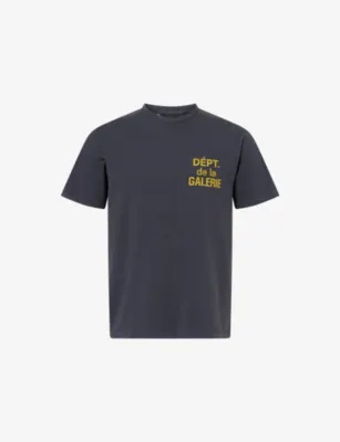 GALLERY DEPT French Graphic-Print Short-Sleeve Cotton T-Shirt
